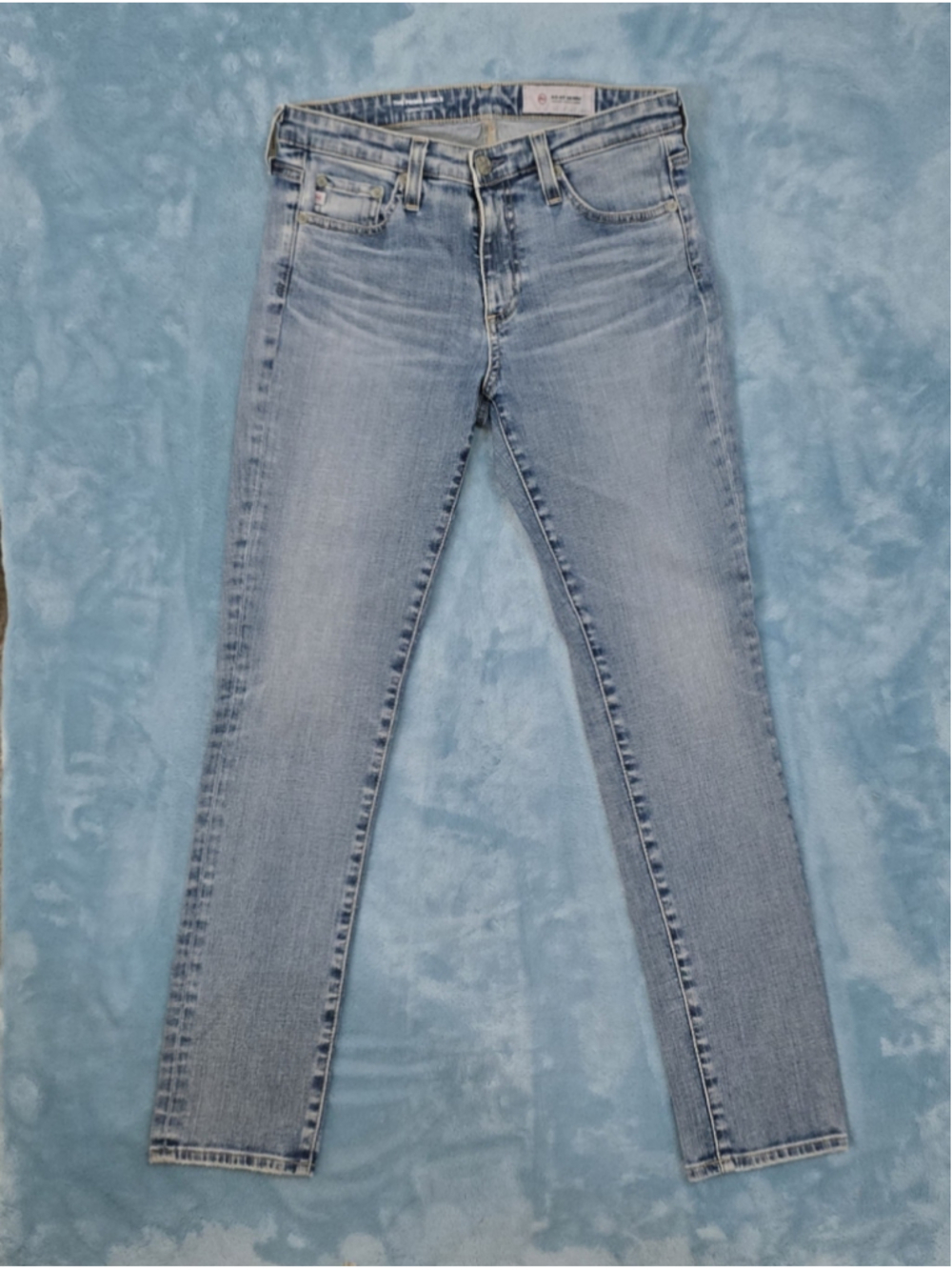 Women's AG Adriano Goldschmied The Prima Ankle Jeans Size 27 Blue